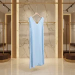 Nayulin dress - Mist Blue Tranquility