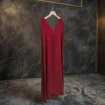 Nayulin dress - Crimson Evening Glow