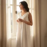 Nayulin Dress - White Cloud Stillness - Image 6