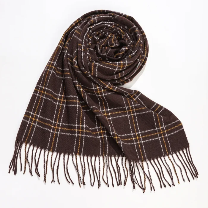 Nayulin Scarf – Chestnut Twilight - Image 5