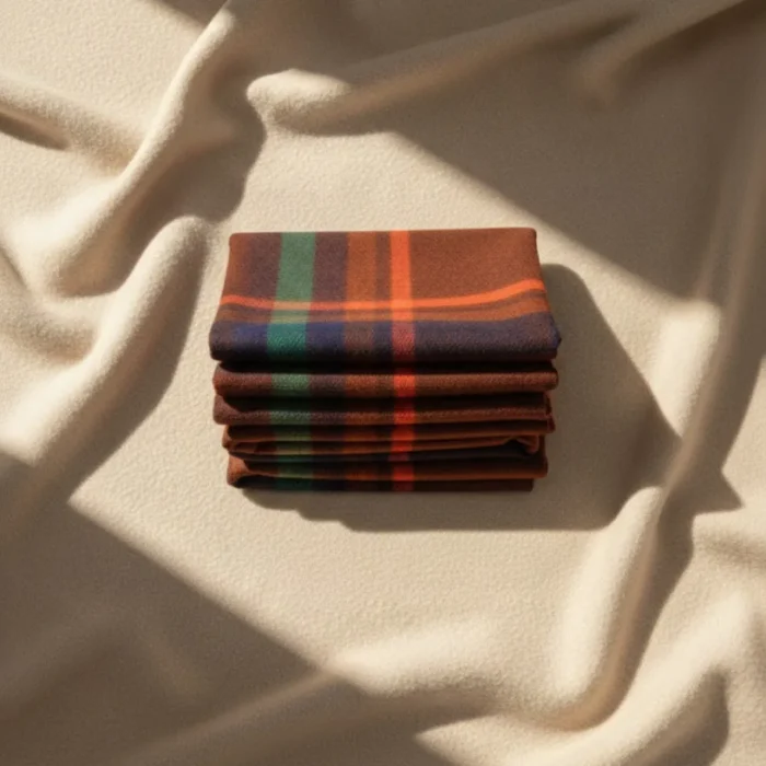 Szalik Nayulin – Evergreen Classic Plaid - obrazek 4