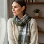 Szalik Nayulin – Olive Mist Heritage - obrazek 5