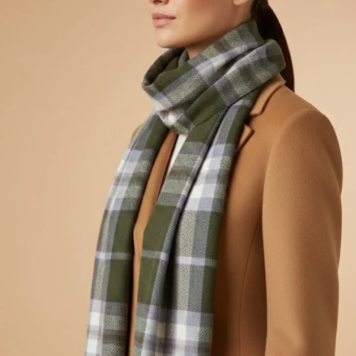 Szalik Nayulin – Olive Mist Heritage - obrazek 7