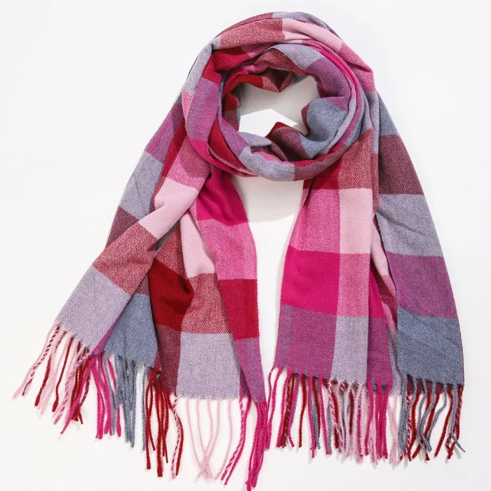 Nayulin scarf – Sunset Blossom - Image 7