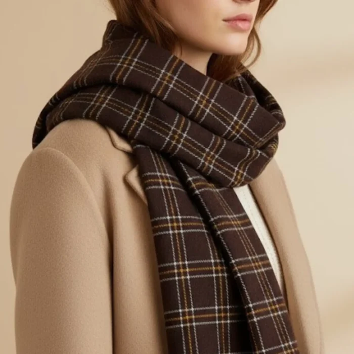 Nayulin Scarf – Chestnut Twilight - Image 7